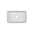 Раковина-чаша Azario 390х250х130 накладная, квадратная, белый глянец (AZ-2256)