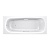Ванна стальная BLB UNIVERSAL HG 150х70, белая, с отверстиями для ручек
